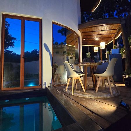 Villa Con Jacuzzi En Bacalar Buenavista  Kültér fotó