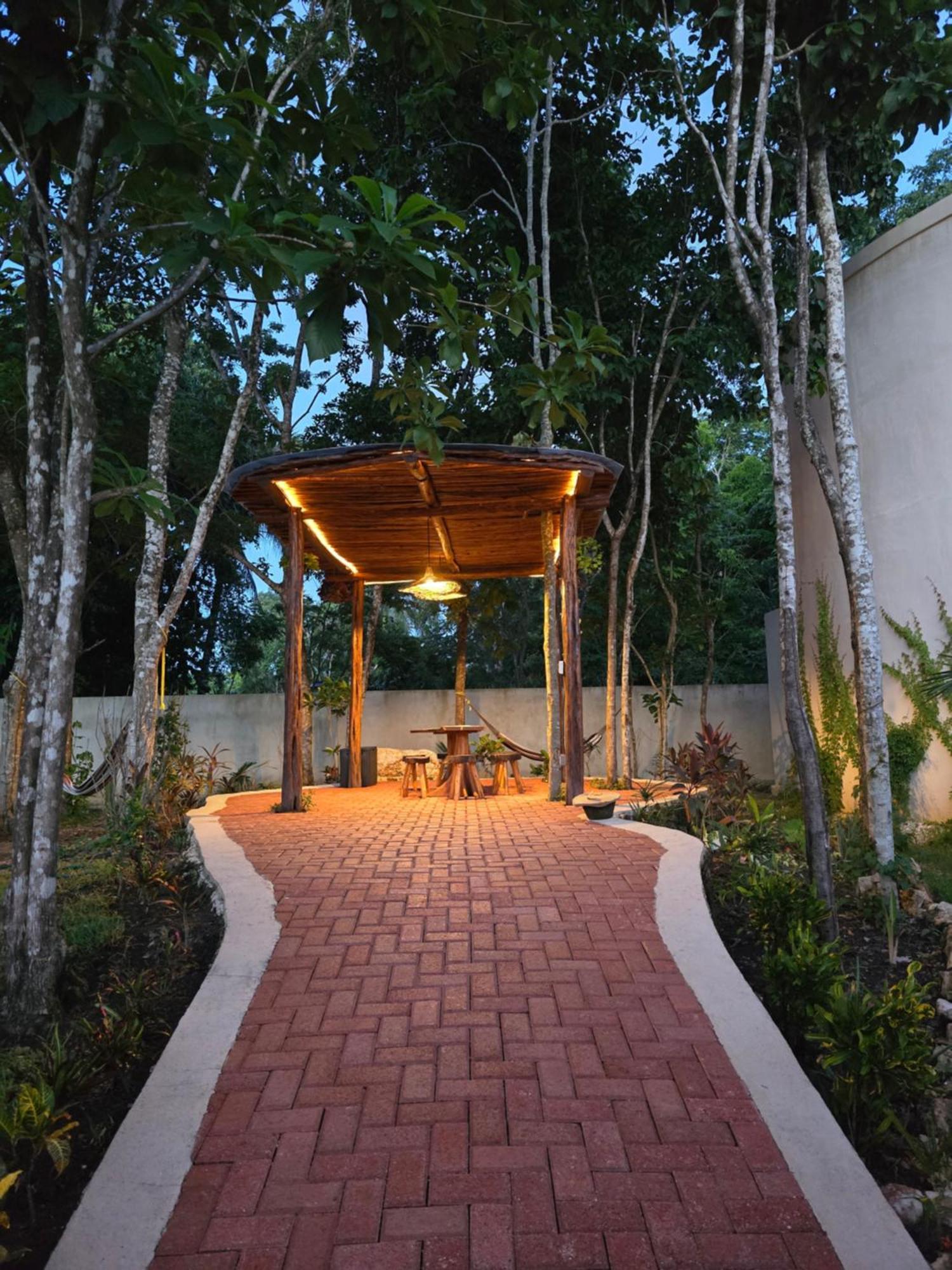 Villa Con Jacuzzi En Bacalar Buenavista  Kültér fotó