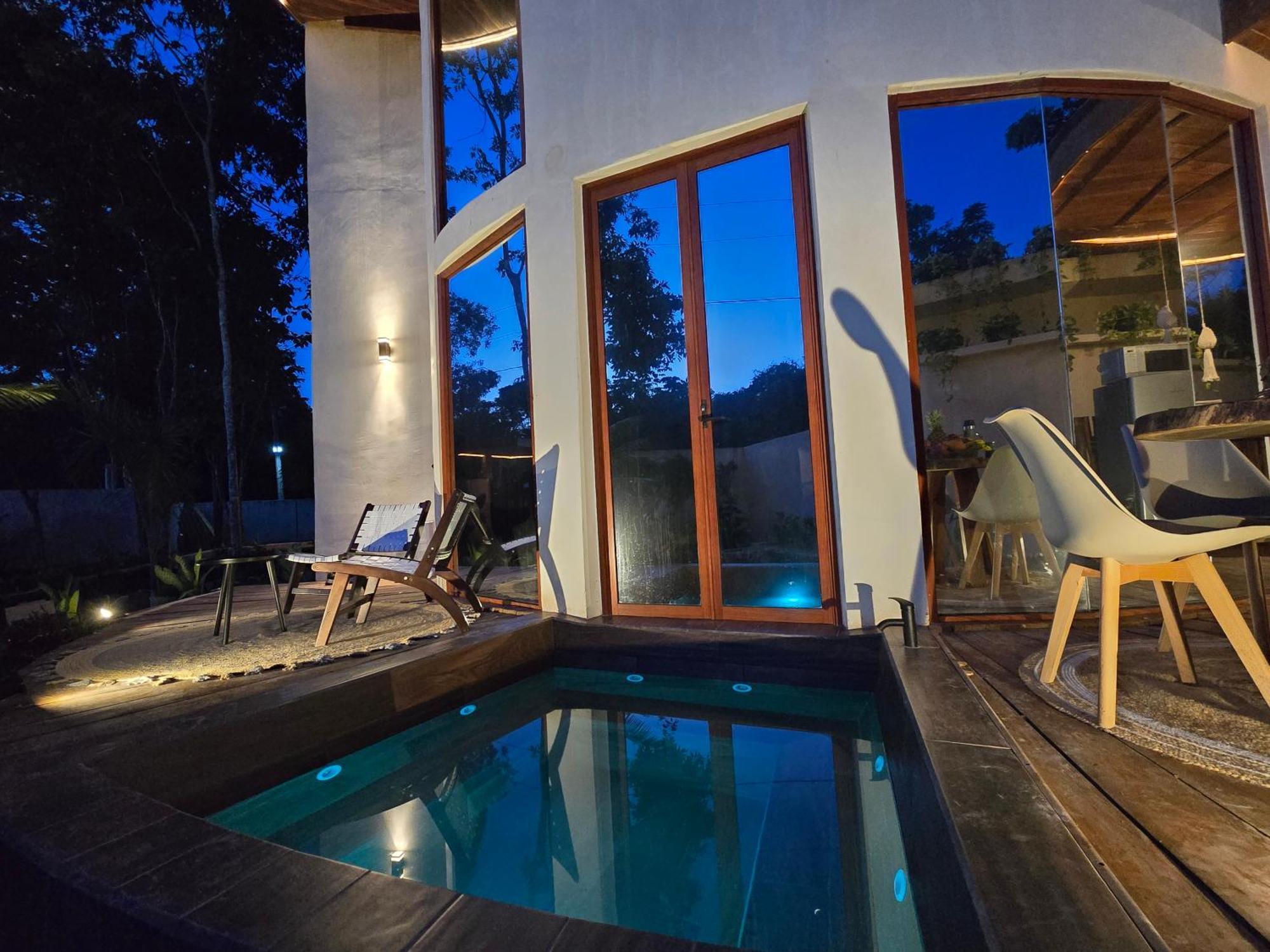 Villa Con Jacuzzi En Bacalar Buenavista  Kültér fotó