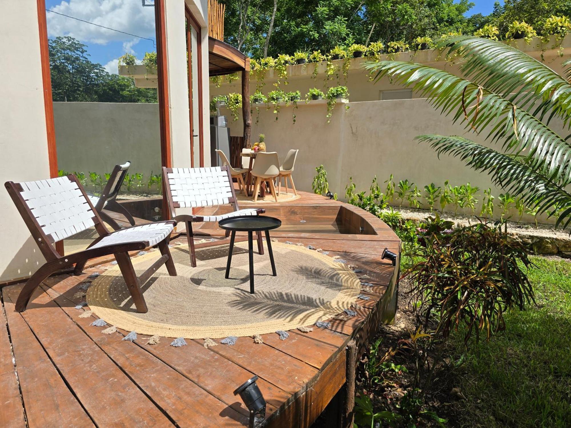 Villa Con Jacuzzi En Bacalar Buenavista  Kültér fotó